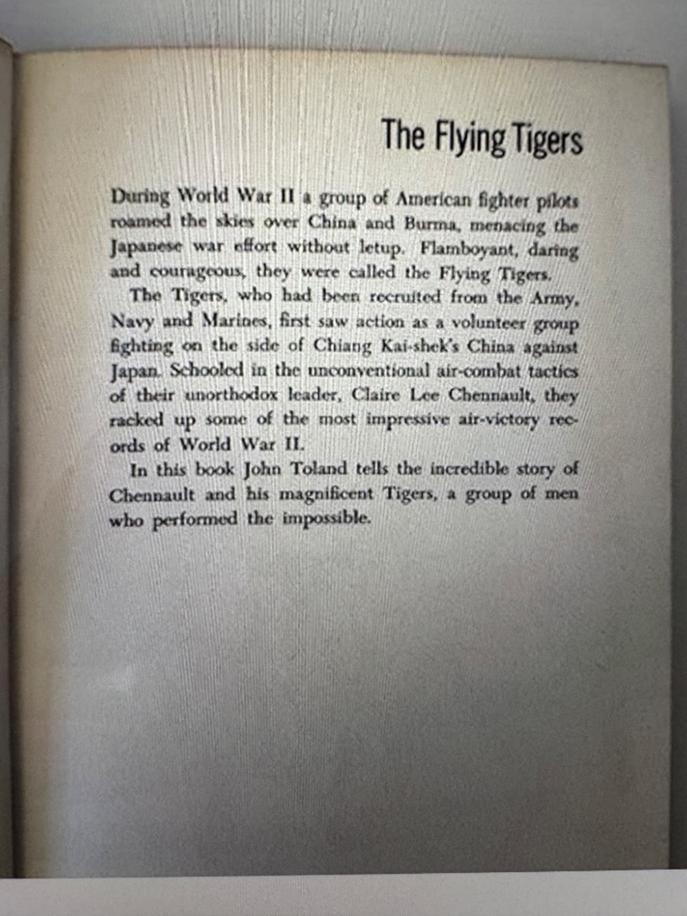 The Flying Tigers - Picture 3 of 8